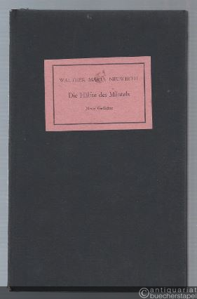  - Die Hälfte des Mantels. Neue Gedichte (Neue Dichtung aus Österreich Bd. 127).