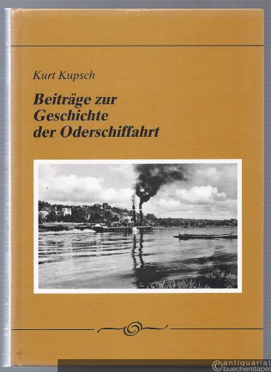  - Beiträge zur Geschichte der Oderschiffahrt.