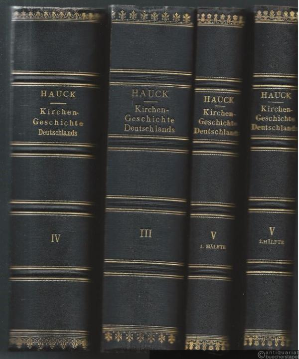  - Kirchengeschichte Deutschlands. Bände III-V/2 (4 von 6 Bänden).