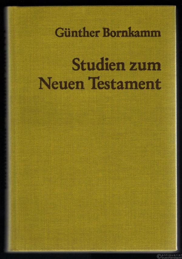  - Studien zum Neuen Testament.