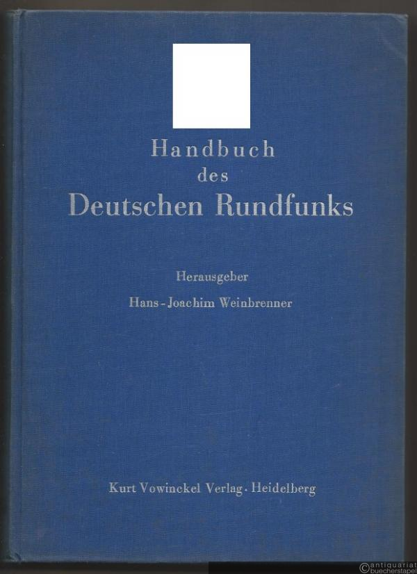  - Handbuch des Deutschen Rundfunks 1939/40.