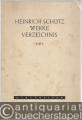 Heinrich Schütz-Werke-Verzeichnis (SWV). Kleine Ausgabe.