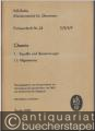 Fachwortheft Nr. 24 D/R/E/F. Chemie. 1. Begriffe und Benennungen. 1.1. Allgemeines.