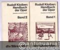 Handbuch der Oper. 2 Bände (vollständig).