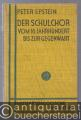 Der Schulchor vom 16. Jahrhundert bis zur Gegenwart (= Musikpädagogische Bibliothek, hrsg. v. Leo Kestenberg, Heft 5).