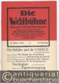 Die Weltbühne. Wochenschrift für Politik, Kunst, Wirtschaft. 80. Jg., Heft 11 (12. März 1985).