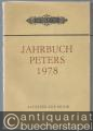 Jahrbuch Peters, 1. Jahrgang 1978. Aufsätze zur Musik.