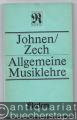 Allgemeine Musiklehre (= Reclams Universal-Bibliothek, Band 193).