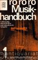 Lexika/Nachschlagewerke » Fachlexikon - Musikhandbuch. 2 Bände (= rororo Handbuch 6167-6168).
