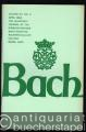 Bach (= The Quarterly Journal of the Riemenschneider Bach Institute. Bd. 15 Nr. 2).
