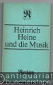 Heinrich Heine und die Musik. Publizistische Arbeiten und poetische Reflexionen (= Reclams Universal-Bibliothek 1175).