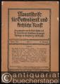 Monatschrift für Gottesdienst und kirchliche Kunst. Januar 1915, Heft 1, 20. Jahrgang.