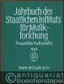 Jahrbuch des Staatlichen Instituts für Musikforschung Preussischer Kulturbesitz 1968.