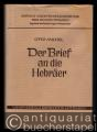 Der Brief an die Hebräer (= Kritisch-exegetischer Kommentar über das Neue Testament, begr. v. H. A. Wilhelm Meyer, dreizehnte Abteilung).