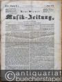 Neue Wiener Musik-Zeitung. Dritter Jahrgang (1854), Nr. 1-7, 10-12, 15-16, 18, 20-35, 37-52.