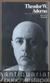 Theodor W. Adorno (= Rowohlts Monographien 50400).