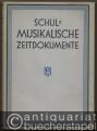 Schulmusikalische Zeitdokumente. Vorträge der VII. Reichs-Schulmusikwoche in München.