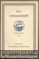 Das Inselschiff. Weinachten 1933 (= Zeitschrift für die Freunde des Insel-Verlags. Fünfzehnter Jahrgang, Erstes Heft).
